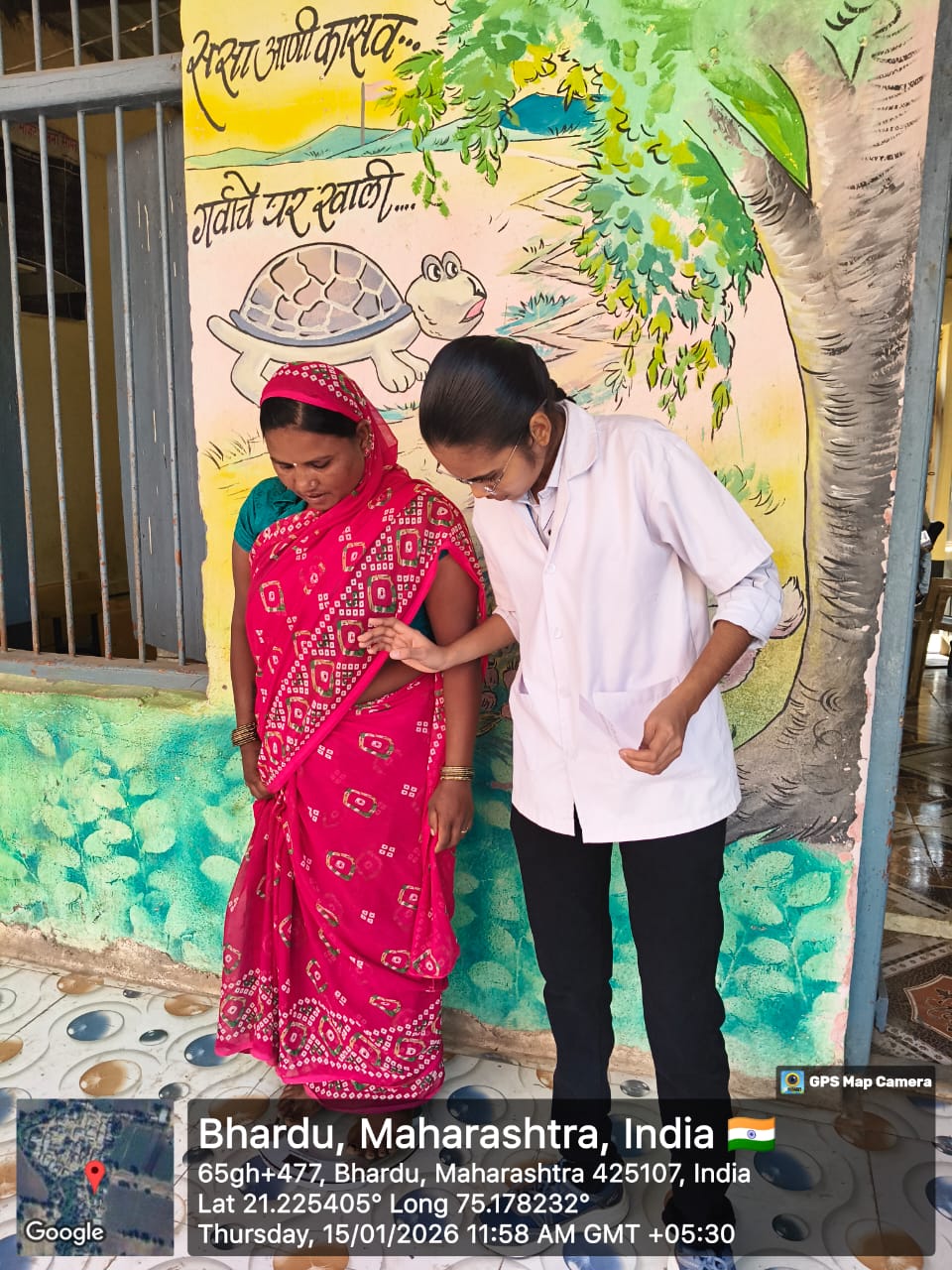 On 15 January 2026, the day began with Jagar and a yoga session. Thereafter, NSS volunteers, along with the Head of the Pharmacology Department and faculty members, in collaboration with the Primary H